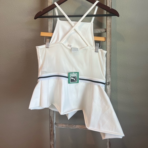 NWT White Puma Tennis top size L - Picture 13 of 14